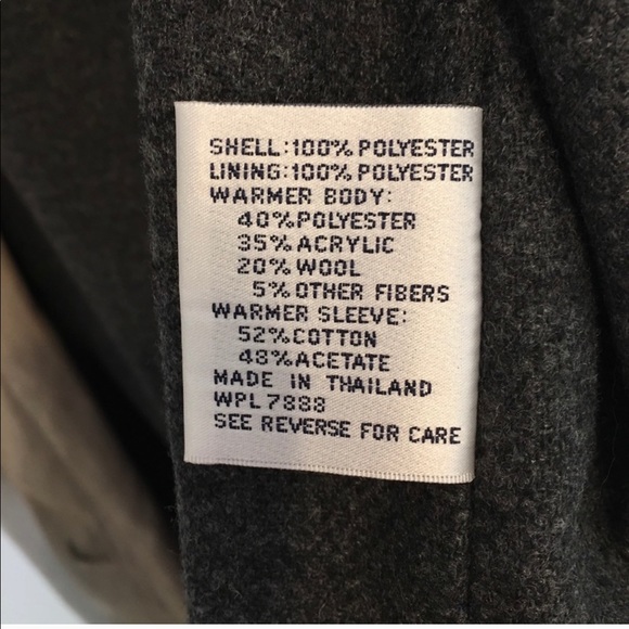 Anne Klein All Weather Coat w/ removable lining - Picture 4 of 16